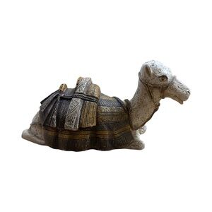 HTF Monastery of Bethlehem Camel Sitting Stable Manger Nativity Figure